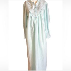 Vintage Delicate Light Blue Nightgown